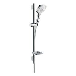 hansgrohe Raindance Select E Brauseset 120mm 3jet Weiß/Chrom mit Brausestange 650mm... HANSGROHE-26620400 4011097706078 (Abb. 1)