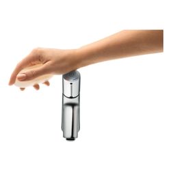 hansgrohe Talis Select S Waschtischmischer 100mm 5l/min mit Zugstangen-Garnitur, Ch... HANSGROHE-72042000 4011097770208 (Abb. 1)