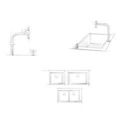 hansgrohe Spülencombi 660 C71-F660-08 chrom... HANSGROHE-43202000 4059625007006 (Abb. 1)