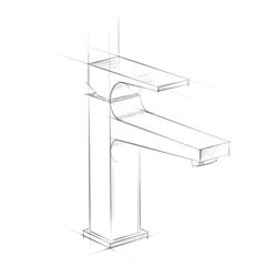 hansgrohe Metropol Einhebel-Waschtischmischer 110mm 5l/min Chrom Ausladung 135mm, H... HANSGROHE-32506000 4011097812687 (Abb. 1)