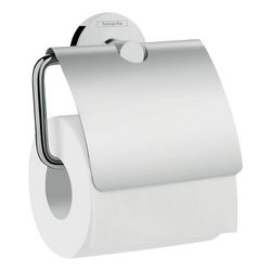 hansgrohe Logis Universal Toilettenpapierhalter mit Deckel, Chrom... HANSGROHE-41723000 4059625123119 (Abb. 1)