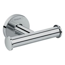 hansgrohe Logis Universal Handtuchhaken doppelt, Chrom... HANSGROHE-41725000 4059625123096 (Abb. 1)
