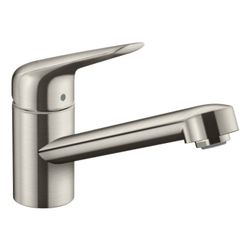 hansgrohe Focus M42 Einhebel-Küchenmischer 100mm 12l/min 1jet, Edelstahl Finish... HANSGROHE-71808800 4059625084991 (Abb. 1)
