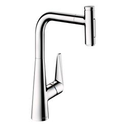 hansgrohe Talis Select M51, Einhebel-Küchenmischer 300mm 8l/min Chrom, Ausziehbraus... HANSGROHE-72823000 4059625255667 (Abb. 1)