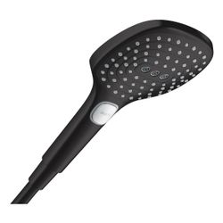 hansgrohe Raindance Select E Handbrause 120mm 3jet 14,4l/min, Mattschwarz... HANSGROHE-26520670 4059625230817 (Abb. 1)