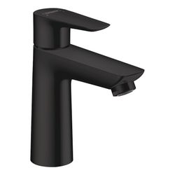 Hansgrohe Talis E Einhebel-Waschtischmischer 110mm, ohne Ablaufgarnitur, Mattschwar... HANSGROHE-71791670 4059625807422 (Abb. 1)
