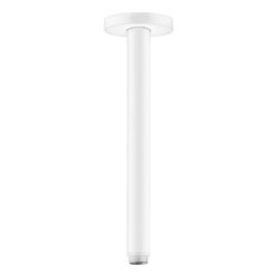Hansgrohe Deckenanschluss S, 300mm, DN 15, Aufputzmontage, Mattweiß... HANSGROHE-27389700 4059625234464 (Abb. 1)