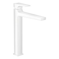 hansgrohe Metropol Einhebel-Waschtischmischer 260mm 5l/min Mattweiß 204mm, Hebelgri... HANSGROHE-32512700 4059625231517 (Abb. 1)