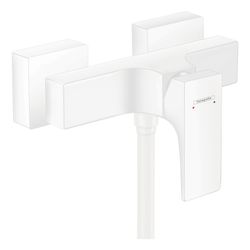 hansgrohe Metropol Einhebel-Brausemischer Aufputz 16l/min mit Hebelgriff, Mattweiß... HANSGROHE-32560700 4059625241554 (Abb. 1)