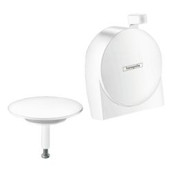 hansgrohe Exafill S Fertigset Wanneneinlauf, Ablauf-, Überlaufgarnitur, Mattweiß... HANSGROHE-58117700 4059625235676 (Abb. 1)