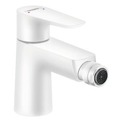 hansgrohe Talis E Einhebel-Bidetmischer 5l/min Mattweiß mit Zugstangen-Garnitur... HANSGROHE-71720700 4059625250426 (Abb. 1)