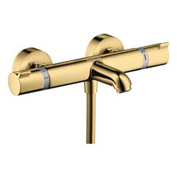 hansgrohe Ecostat Comfort Wannenthermostat Aufputz DN 15, Gold poliert... HANSGROHE-13114990 4059625229811 (Abb. 1)