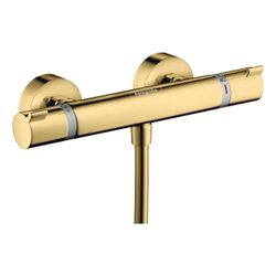 hansgrohe Ecostat Comfort Brausethermostat Aufputz DN 15, Gold poliert... HANSGROHE-13116990 4059625229866 (Abb. 1)