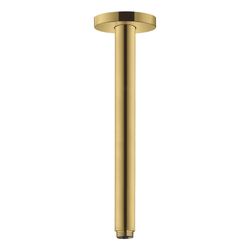 Hansgrohe Deckenanschluss S, 300mm, DN 15, Aufputzmontage, Polished Gold Optic... HANSGROHE-27389990 4059625234457 (Abb. 1)