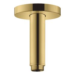 hansgrohe Deckenanschluss S 100mm DN 15 Aufputz, Gold poliert... HANSGROHE-27393990 4059625234532 (Abb. 1)