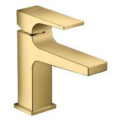 hansgrohe Metropol Einhebel-Waschtischmischer 100mm 5l/min Gold poliert Ausl. 127mm... HANSGROHE-32500990 4059625229309 (Abb. 1)