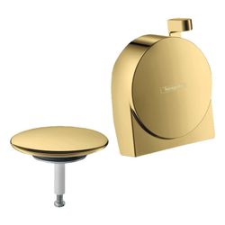 hansgrohe Exafill S Fertigset Wanneneinlauf, Ablauf-, Überlaufgarnitur, Gold polier... HANSGROHE-58117990 4059625004050 (Abb. 1)