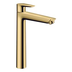 Hansgrohe Talis E Einhebel-Waschtischmischer 240mm, ohne Ablaufgarnitur, Polished G... HANSGROHE-71798990 4059625807781 (Abb. 1)