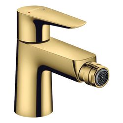 hansgrohe Talis E Einhebel-Bidetmischer 5l/min Gold poliert mit Zugstangen-Garnitur... HANSGROHE-71720990 4059625250419 (Abb. 1)