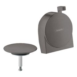 hansgrohe Exafill S Fertigset Wanneneinlauf, Ablauf-, Überlaufgarnitur, Schwarz/Chr... HANSGROHE-58117340 4059625002599 (Abb. 1)