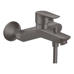 hansgrohe Talis E Einhebel-Wannenmischer Aufputz 19,2l/min, Schwarz/Chrom gebürstet... HANSGROHE-71740340 4059625221754 (Abb. 1)