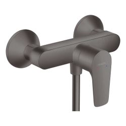 hansgrohe Talis E Einhebel-Brausemischer Aufputz 22l/min, Schwarz/Chrom gebürstet... HANSGROHE-71760340 4059625232385 (Abb. 1)