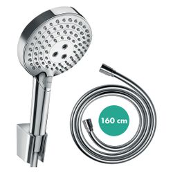 Hansgrohe Raindance Select S Brausehalterset 120mm, 11l/min, 3jet PowderRain, Braus... HANSGROHE-27668000 4059625157077 (Abb. 1)