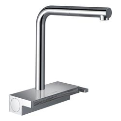 hansgrohe Aquno Select M81 Einhebel-Küchenmischer 250mm 7l/min Chrom, 2jet, Auszieh... HANSGROHE-73836000 4059625269442 (Abb. 1)