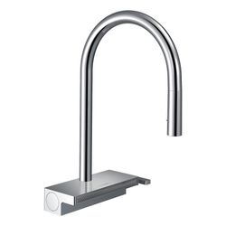 hansgrohe Aquno Select M81 Einhebel-Küchenmischer 170mm 6l/min sBox, Chrom, 3jet, A... HANSGROHE-73831000 4059625255179 (Abb. 1)