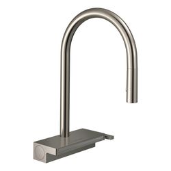 hansgrohe Aquno Select M81 Einhebel-Küchenmischer 170mm 7l/min Edelstahl Finish, 3j... HANSGROHE-73837800 4059625269411 (Abb. 1)