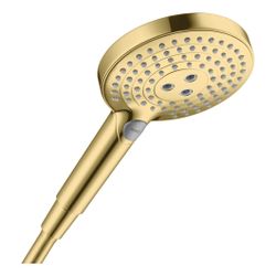 Hansgrohe Raindance Select S Handbrause 120mm, 15l/min, 3jet, Polished Gold Optic... HANSGROHE-26530990 4059625026830 (Abb. 1)