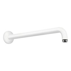 hansgrohe Brausearm 389mm DN 15, Mattweiß, Ausladung 90 Grad ohne Kugelgelenk... HANSGROHE-27413700 4059625264041 (Abb. 1)