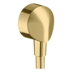 hansgrohe FixFit Wandanschluss E Gold poliert ohne Rückflussverhinderer DN 15... HANSGROHE-27454990 4011097113425 (Abb. 1)