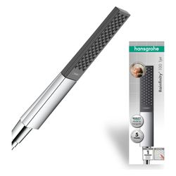 hansgrohe Rainfinity Stabhandbrause 100mm 1jet 13,8l/min, Chrom... HANSGROHE-26866000 4059625213407 (Abb. 1)