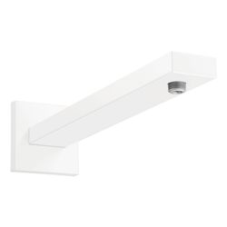 hansgrohe Brausearm E 390mm mit rechteckigem Schaft, Mattweiß... HANSGROHE-27694700 4059625261316 (Abb. 1)