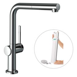 Hansgrohe Talis M54mm, Einhebel-Küchenmischer 270mm, 7l/min, Ausziehauslauf, 1jet, ... HANSGROHE-72809000 4059625255247 (Abb. 1)