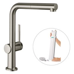 Hansgrohe Talis M54mm, Einhebel-Küchenmischer 270mm, 7l/min, Ausziehauslauf, 1jet, ... HANSGROHE-72809800 4059625255223 (Abb. 1)