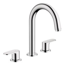 hansgrohe Vernis Blend 3-Loch Waschtischarmatur mit Zugstangen-Garnitur, Chrom... HANSGROHE-71553000 4059625325407 (Abb. 1)