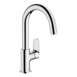 hansgrohe Vernis Blend Einhebel-Waschtischmischer 210mm 5l/min Chrom mit Schwenkaus... HANSGROHE-71554000 4059625325414 (Abb. 1)
