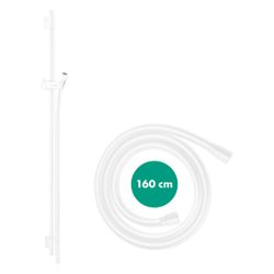 hansgrohe Unica Brausestange S Puro 1008mm Mattweiß mit Isiflex Brauseschlauch 1,60... HANSGROHE-28631700 4059625231111 (Abb. 1)