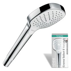 hansgrohe Croma Select E Handbrause 110mm Vario 14,7l/min, Weiß/Chrom... HANSGROHE-26812400 4011097750033 (Abb. 1)