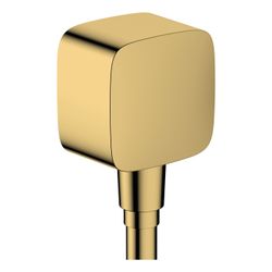 hansgrohe FixFit Wandanschluss DN 15 mit Rückflussverhinderer, Gold poliert... HANSGROHE-26457990 4011097891972 (Abb. 1)