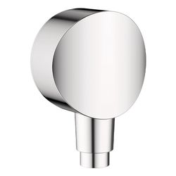 hansgrohe FixFit Wandanschluss S Chrom mit Rückflussverhinderer und Kunststoffansch... HANSGROHE-26453000 4011097756868 (Abb. 1)