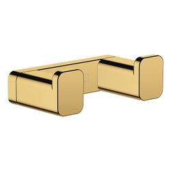Hansgrohe AddStoris Q Handtuchhaken doppelt, Polished Gold Optic... HANSGROHE-41755990 4059625297261 (Abb. 1)