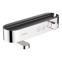 hansgrohe ShowerTablet Select Wannenthermostat 400 Aufputz, Chrom... HANSGROHE-24340000 4059625358443 (Abb. 1)