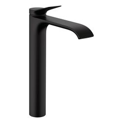 hansgrohe Vivenis Einhebel-Waschtischmischer 250mm 5l/min Mattschwarz für Aufsatzwa... HANSGROHE-75042670 4059625335468 (Abb. 1)