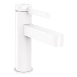 hansgrohe Finoris Waschtischmischer 100mm 5l/min mit Push-Open Garnitur, Mattweiß... HANSGROHE-76010700 4059625334447 (Abb. 1)
