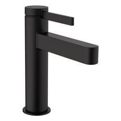 hansgrohe Finoris Waschtischmischer 110mm 5l/min mit Zugstangen-Garnitur, Mattschwa... HANSGROHE-76020670 4059625334423 (Abb. 1)