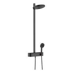 hansgrohe Pulsify S Showerpipe 260mm 2jet 7,5l/min EcoSmart, Mattschwarz mit Shower... HANSGROHE-24241670 4059625358351 (Abb. 1)