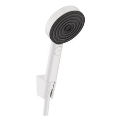 hansgrohe Pulsify Select S Brausehalterset 105mm 11,4l/min 3jet Relaxation Mattweiß... HANSGROHE-24302700 4059625358412 (Abb. 1)